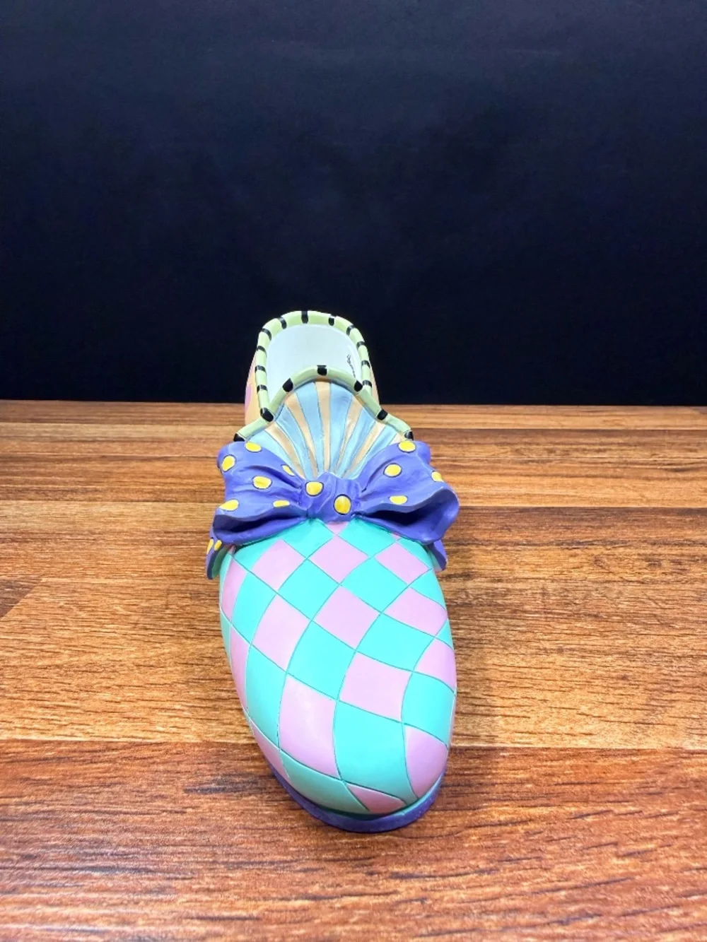 SHANNON MCGRAW Colorful Decorative High Heel Shoe Figurine